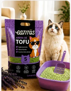 Arena de Tofu para Gatos GATITOS